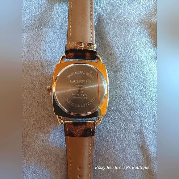 Gossip Leopard Print Analog Watch - Picture 5 of 5
